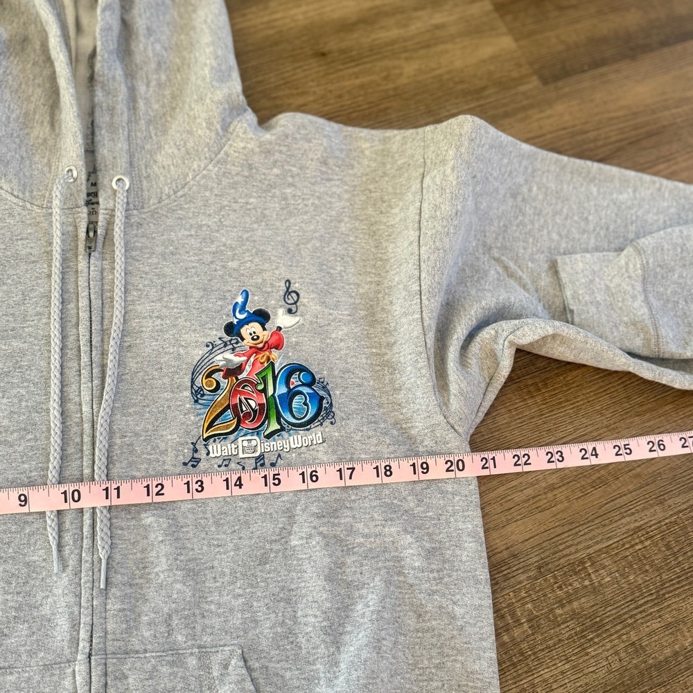 Set of 2 Walt Disney World Disneyland 2008 2016 Zip Hoodie Women's S/M - Picture 5 of 10